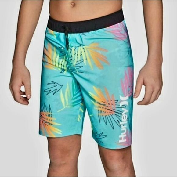 NWT BOYS HURLEY SWIM TRUNKS - Picture 1 of 5